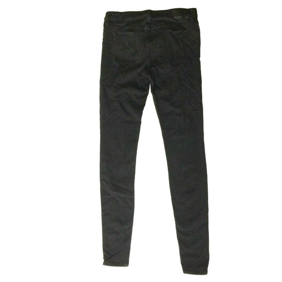 Joe's Jeans Womens Sz 29 Flawless Mid Rise Skinny Ankle Black Grey Denim 30x33.5 - Picture 2 of 9